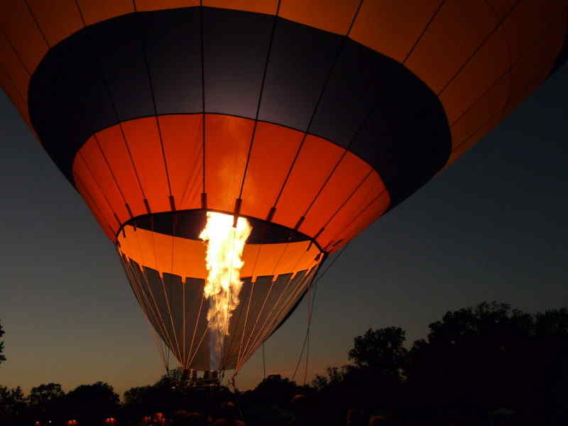 Dreaming of Hot Air Balloon Crash